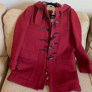 Burberry Women’s Wool Toggle Coat